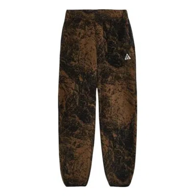 Nike (wmns)  Acg Wolf Trail Sweat Pant 'hazel Black White' In Brown
