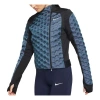 Nike (wmns)  Aeroloft Running With Down Feather Royal Blue Jacket 'bleached Aqua Black Refsil'