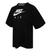 Nike (wmns)  Air Alphabet Logo Printing Sports Short Sleeve Black