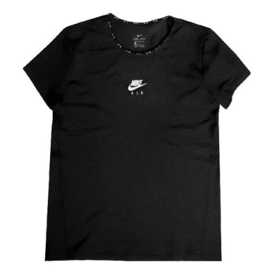 Nike (wmns)  Air Dri-fit Quick Dry Breathable Running Short Sleeve 'black'