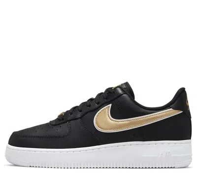 Nike (wmns)  Air Force 1 '07 Essential 'black Metallic Gold'