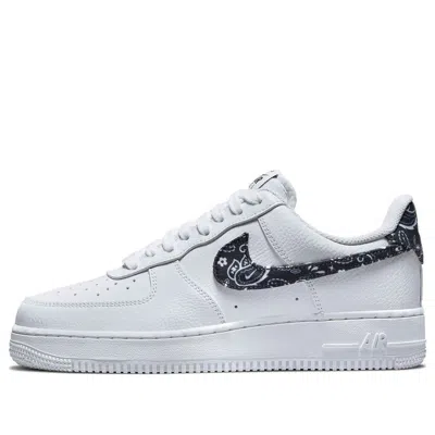 Nike (wmns)  Air Force 1 '07 Essentials 'black Paisley' In White