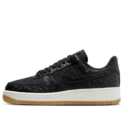 Nike (wmns)  Air Force 1 '07 Lx 'black Ostrich'