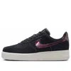 Nike (wmns)  Air Force 1 '07 Se 'eggplant Swoosh' In Black