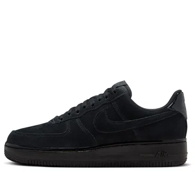 Nike (wmns)  Air Force 1 '07 'triple Black Suede'