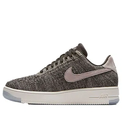 Nike (wmns)  Air Force 1 Flyknit Low 'midnight Fog Silt Red Ivory'