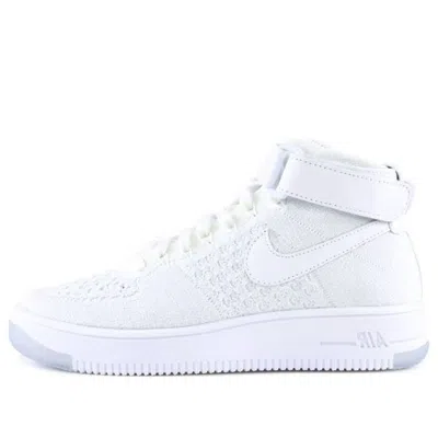Nike (wmns)  Air Force 1 Flyknit 'triple White' In Multi