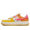 Nike Air Force 1 Fontanka Sneakers In White And Hyper Pink Solar Mix In Multi