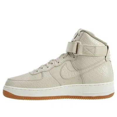 Nike (wmns)  Air Force 1 Hi Premium 'oatmeal' In White