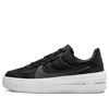 Nike Black Air Force 1 Plt.af.orm Sneakers In Multi