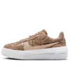 Nike (wmns)  Air Force 1 Plt.af.orm 'snakeskin' In Neutral