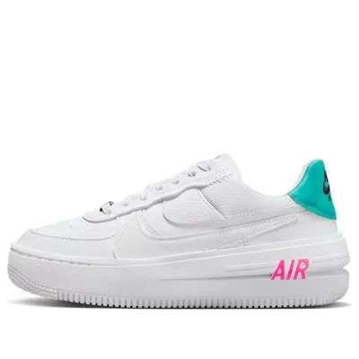 Nike (wmns)  Air Force 1 Plt.af.orm 'white Jade Pink' In Multi