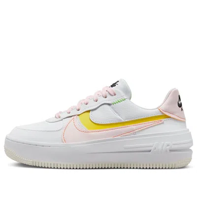 Nike (wmns)  Air Force 1 Plt.af.orm 'white Pearl Pink' In Multi