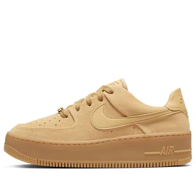 Nike (wmns)  Air Force 1 Sage Low 'club Gold' In Neutral