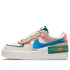 Nike (wmns)  Air Force 1 Shadow 'sail Signal Blue Green' In Multi