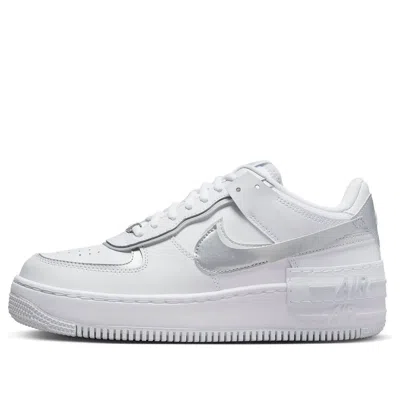 Nike (wmns)  Air Force 1 Shadow 'white Metallic Silver'