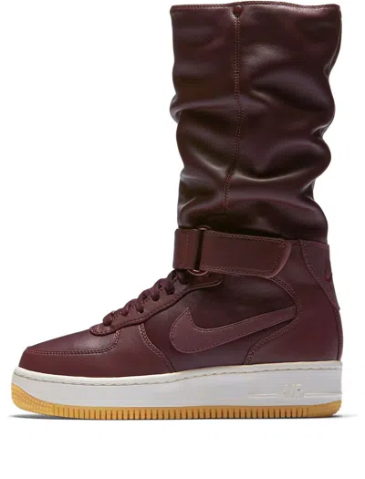 Nike (wmns)  Air Force 1 'upstep Warrior Dark Red'