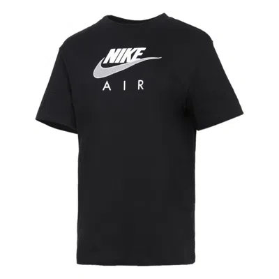 Nike (wmns)  Air Logo Casual Sports Short Sleeve Black T-shirt