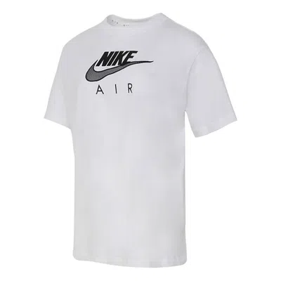 Nike (wmns)  Air Logo Casual Sports Short Sleeve White T-shirt