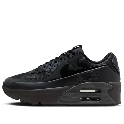 Nike (wmns)  Air Max 90 Lv8 'off Noir Dark Smoke Grey' In Black
