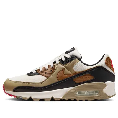 Nike (wmns)  Air Max 90 'phantom Black Fire Red Light British Tan'