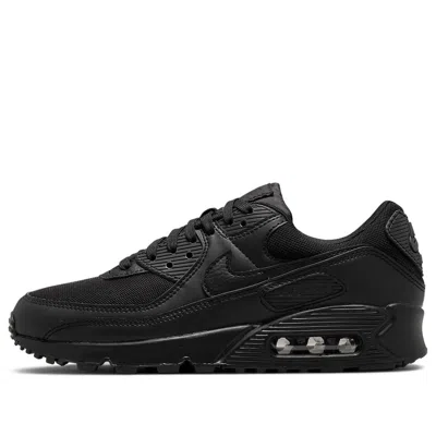 Nike Air Max 90 Low-top Sneakers In Black