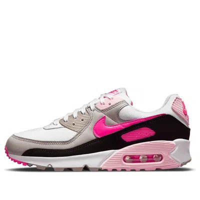 Nike (wmns)  Air Max 90 'white Hyper Pink' In Multi