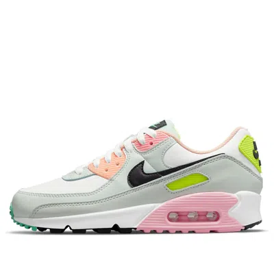 Nike (wmns)  Air Max 90 'white Volt Green Glow' In Multi