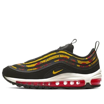 Nike (wmns)  Air Max 97 Se 'gold Floral' In Black