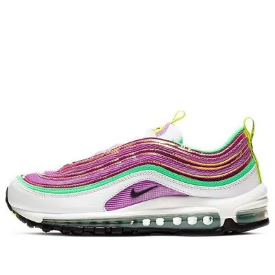Nike (wmns)  Air Max 97 'white Electro Green Fuchsia Glow'