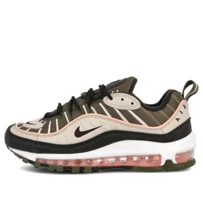 Nike (wmns)  Air Max 98 'cargo Khaki Coral' In Multi