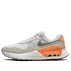 Nike (wmns)  Air Max Systm 'white Pure Platinum Orange Trance Flat Pewter' In Multi