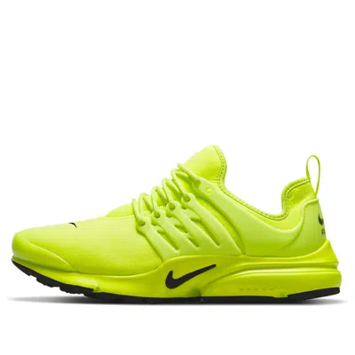 Nike Air Presto "tennis Ball" Sneakers In Atomic Green/black