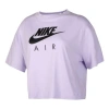 Nike (wmns)  Air Printing Sports Short Sleeve 'purple Black'