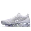 Nike (wmns)  Air Vapormax Flyknit 3 'barely Volt' In White