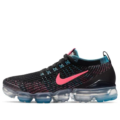 Nike (wmns)  Air Vapormax Flyknit 3 'black Hyper Pink Blue'