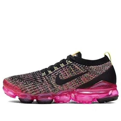 Nike (wmns)  Air Vapormax Flyknit 3 'black Pink Blast'