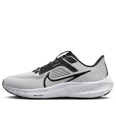 NIKE (WMNS) NIKE AIR ZOOM PEGASUS 40 'WHITE BLACK'