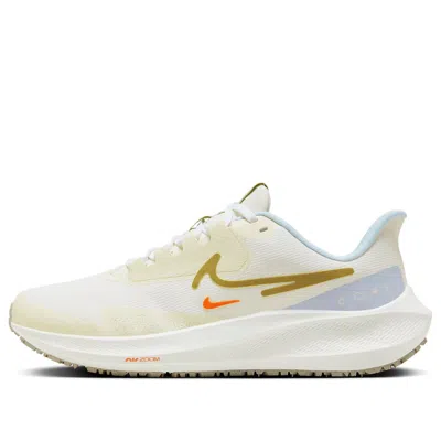 Nike (wmns)  Air Zoom Pegasus Shield Road Running Shoes 'pale Ivory White Gold' In Neutral