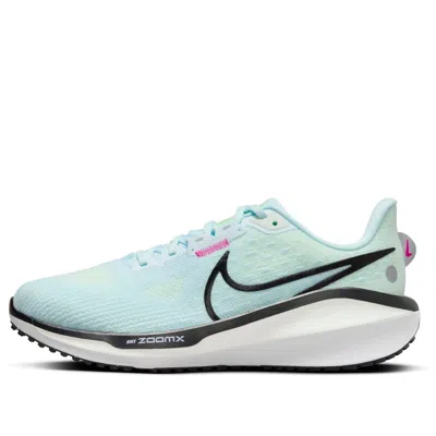 Nike Zoom Vomero 17 Road Running Shoe In Glacier Blue/black/green