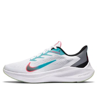 Nike (wmns)  Air Zoom Winflo 7 'white Flash Crimson' In Multi