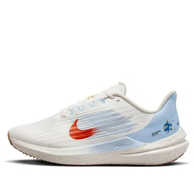 Nike Air Winflo 9 Low-top Sneakers In White