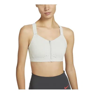 Nike (wmns)  Alpha High Support Padded Zip-front Sports Bra 'white'