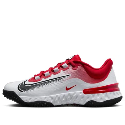 Nike (wmns)  Alpha Huarache Elite 4 Tf 'university Red' In White