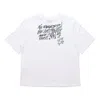 Nike (wmns)  Alphabet Pattern Printing Loose Round Neck Short Sleeve White T-shirt