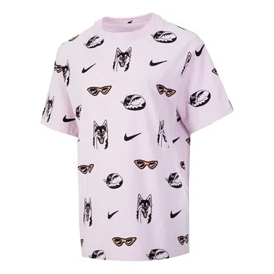 Nike (wmns)  As W  Sportswear Bf Dog Aop Regal Pink