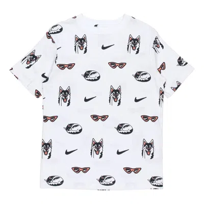 Nike (wmns)  As W  Sportswear Bf Dog Aop White