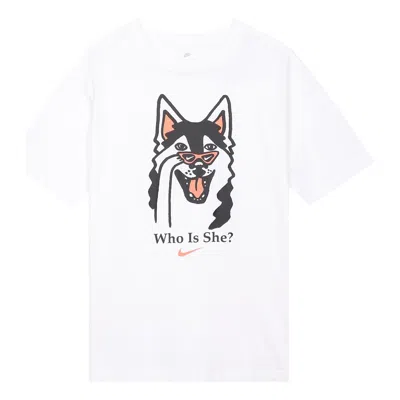 Nike (wmns)  As W  Sportswear Bf Tee Dog Hbr White