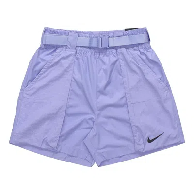 Nike (wmns)  As W  Sportswear Swsh Short Wvn Light Thistle In Purple