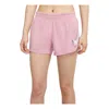 Nike (wmns)  As W Nk Df Swsh Run Short 'red' In Pink